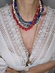 Collar multivueltas coral y nácar | 1435 | Bohemian Barcelona, freespirit, lifestyle.