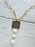 Colgante square perlas golden | 1310 | Bohemian Barcelona, freespirit, lifestyle.