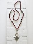 Collar Cruz Tuareg Cinabrio | 342