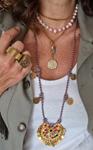 Collar cotton monedas golden | 880 | Bohemian Barcelona, freespirit, lifestyle.