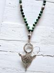 Collar Cruz Tuareg Tiger Green | 342 | Bohemian Barcelona, freespirit, lifestyle.