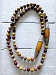Collar Jaspe y ámbar | 1112 | Bohemian Barcelona, freespirit, lifestyle.