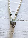 Collar Colmillo white | 1541 | Bohemian Barcelona, freespirit, lifestyle.