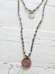 Collar doble vuelta mini brown | 267 | Bohemian Barcelona, freespirit, lifestyle.