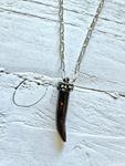 Cadena colmillo brown | 891 | Bohemian Barcelona, freespirit, lifestyle.