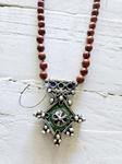 Collar Nomad Coral y cruz bereber | 1541 | Bohemian Barcelona, freespirit, lifestyle.