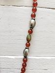 Collar cornalina jade y cruz bereber | 291 | Bohemian Barcelona, freespirit, lifestyle.