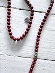 Collar Vintage cinabrio | 342 | Bohemian Barcelona, freespirit, lifestyle.