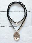 Collar medallón tuareg topo | 342 | Bohemian Barcelona, freespirit, lifestyle.