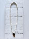 Collar colmillo Ibiza white | IBZ011 | Bohemian Barcelona, freespirit, lifestyle.