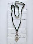 Collar Cruz Tuareg Tiger Green | 342 | Bohemian Barcelona, freespirit, lifestyle.