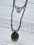 Collar doble vuelta mini blue | 267 | Bohemian Barcelona, freespirit, lifestyle.