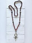 Collar Cruz Tuareg Cinabrio | 342 | Bohemian Barcelona, freespirit, lifestyle.