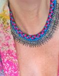 Collar trenzado Turquoise | 930 | Bohemian Barcelona, freespirit, lifestyle.