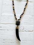 Collar colmillo brown | 1118