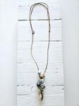 Colgante cuero y caracola  | 646 | Bohemian Barcelona, freespirit, lifestyle.