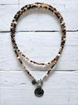 Collar doble brown y colmillo | 717 | Bohemian Barcelona, freespirit, lifestyle.