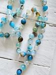 Collar Morocco plumas blue | 394 | Bohemian Barcelona, freespirit, lifestyle.