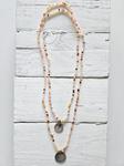 Collar doble vuelta mini melocotón | 267 | Bohemian Barcelona, freespirit, lifestyle.