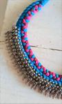 Collar trenzado Turquoise | 930 | Bohemian Barcelona, freespirit, lifestyle.