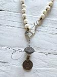 Collar Jackie doble nudos y moneda | 419 | Bohemian Barcelona, freespirit, lifestyle.