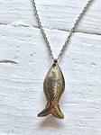Gargantilla Fish mini | JAC217 | Bohemian Barcelona, freespirit, lifestyle.