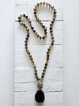 Collar ágata brown | 1118 | Bohemian Barcelona, freespirit, lifestyle.