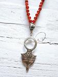 Collar Cruz Tuareg Cornalina | 342 | Bohemian Barcelona, freespirit, lifestyle.