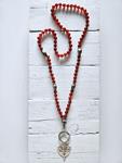 Collar Cruz Tuareg Cornalina | 342 | Bohemian Barcelona, freespirit, lifestyle.