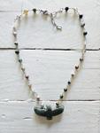 Gargantilla Ave fénix jade | 342 | Bohemian Barcelona, freespirit, lifestyle.