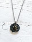 Cadena y moneda bronce | JAC217 | Bohemian Barcelona, freespirit, lifestyle.