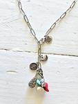 Cadena eslabones lágrima y charms | 408 | Bohemian Barcelona, freespirit, lifestyle.