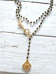 Rosario Black Golden Rombo | 419 | Bohemian Barcelona, freespirit, lifestyle.