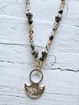 Collar Cuarzo amuleto tuareg | 833 | Bohemian Barcelona, freespirit, lifestyle.