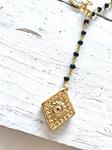 Rosario Black Golden Rombo | 419 | Bohemian Barcelona, freespirit, lifestyle.