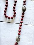 Collar Cruz Tuareg Cinabrio | 342 | Bohemian Barcelona, freespirit, lifestyle.