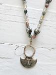 Collar Cuarzo amuleto tuareg | 833