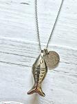 Colgante Fish y moneda | JAC217 | Bohemian Barcelona, freespirit, lifestyle.