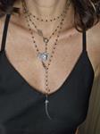 Rosario Bronze Corazón | 419