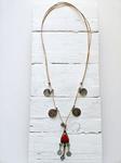 Collar cuero y monedas | 1554