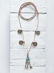 Collar cuero y monedas | 1554