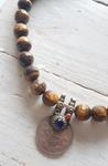 Collar Tiger's Eye | NOM104 | Bohemian Barcelona, freespirit, lifestyle.