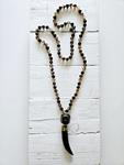 Collar colmillo brown | 1118