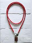 Gargantilla doble coral y colgante | NOM104 | Bohemian Barcelona, freespirit, lifestyle.