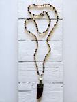 Collar colmillo brown  | 1118 | Bohemian Barcelona, freespirit, lifestyle.