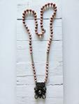 Collar cruz Bereber big rose | 291 | Bohemian Barcelona, freespirit, lifestyle.