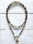 Multicolor doble con perla  | 717