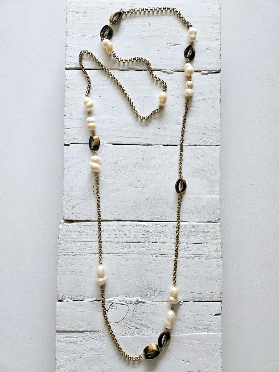 Cadena Jackie Chanel Golden | 1113 | Bohemian Barcelona, freespirit, lifestyle.