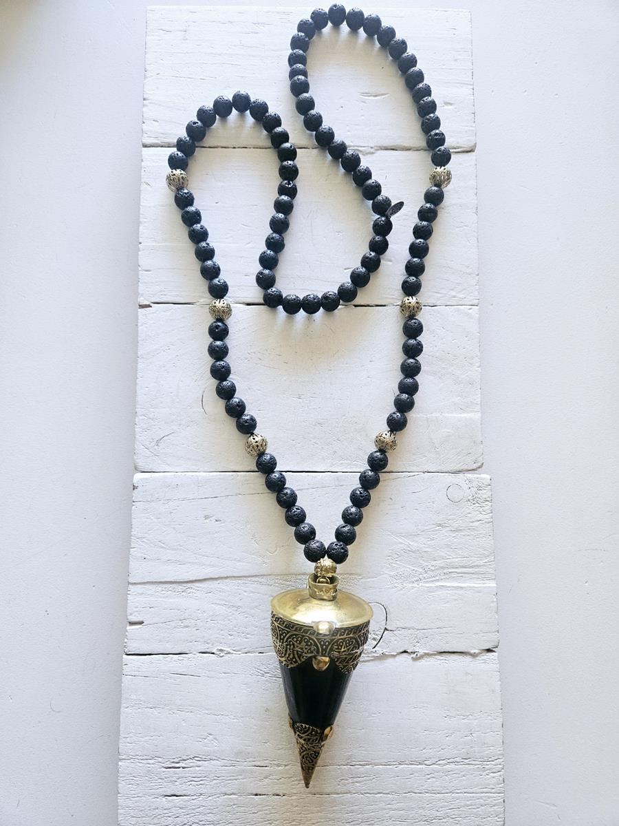 Collar Nairobi Volcánica big asta | 605 | Bohemian Barcelona, freespirit, lifestyle.