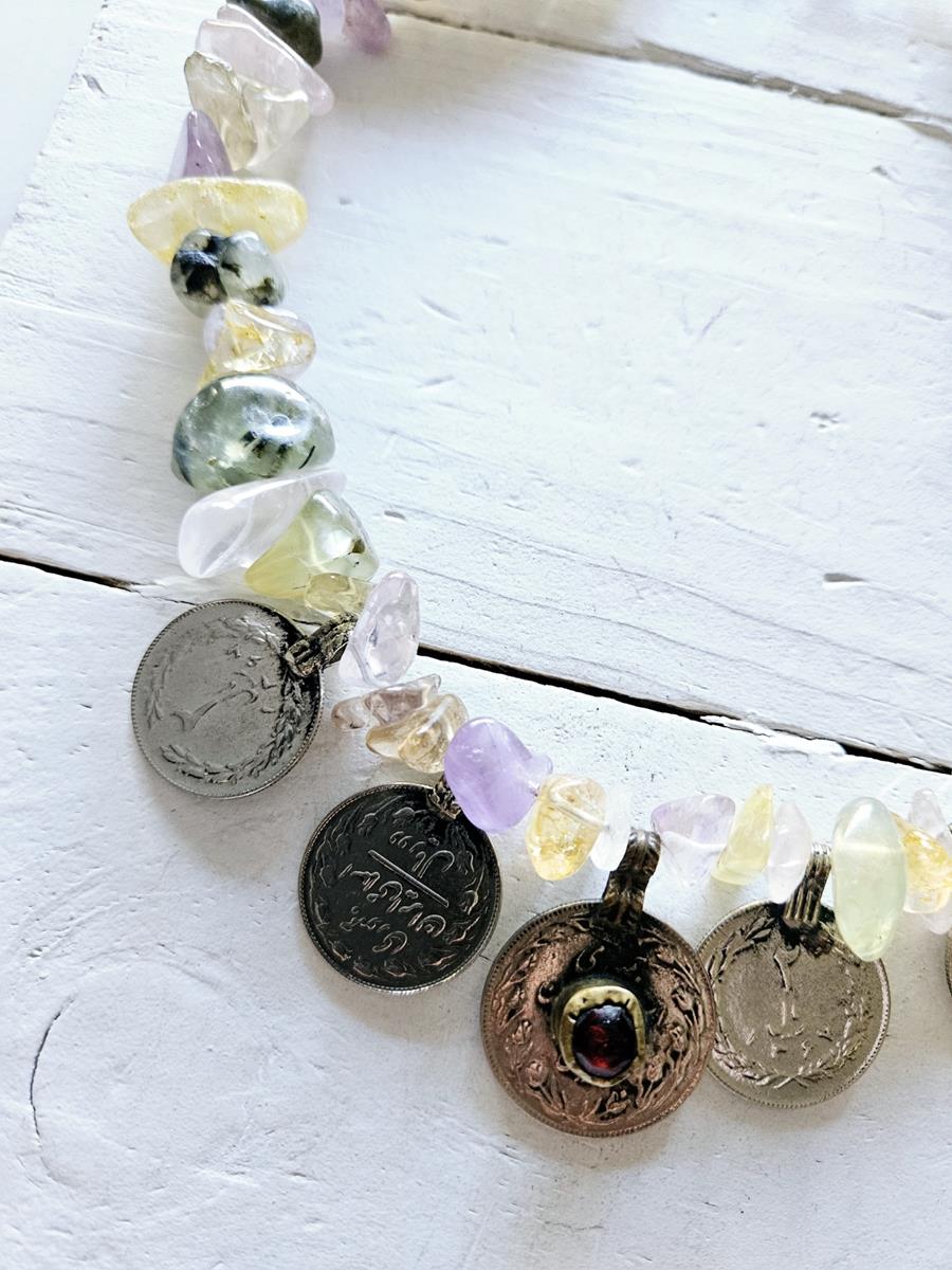 Collar Mix cuarzos | NOM104 | Bohemian Barcelona, freespirit, lifestyle.